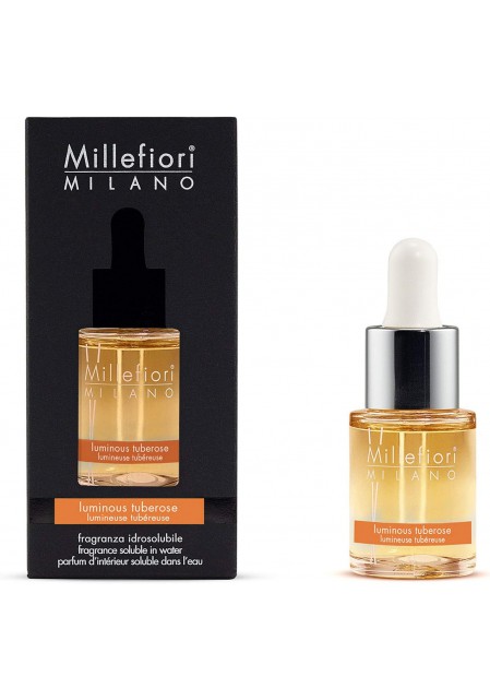 Millefiori Milano Концентрат для аромалампы Яркая тубероза 15мл. FRAGRANCE SOLUBLE IN WATER LUMINOUS TUBEROSE